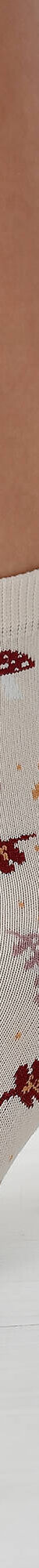 Chaussettes motif "forêt" - lot de 4 paires (caramel / violet) Chaussettes motif "forêt" - lot de 4 paires (caramel / violet)